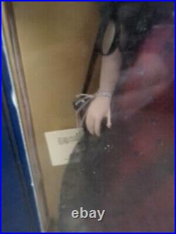Franklin Mint Titanic Rose Vinyl Portrait Doll Red And Black Ensemble 16 NIB