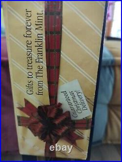 Franklin Mint Titanic Rose Vinyl Portrait Doll Red And Black Ensemble 16 NIB