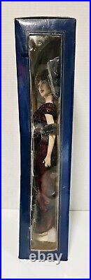 Franklin Mint Titanic Rose Vinyl Portrait Doll Red & Black New