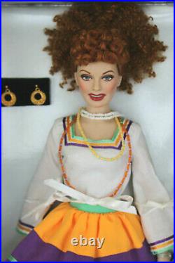 Franklin Mint Vinyl Boxed Doll I Love Lucy Lucille Ball Operetta Outfit MIB 16