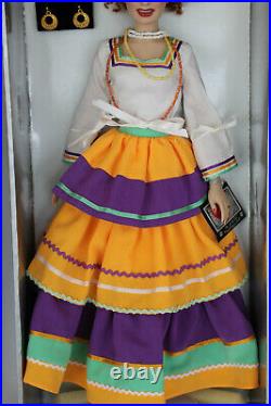 Franklin Mint Vinyl Boxed Doll I Love Lucy Lucille Ball Operetta Outfit MIB 16