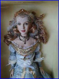 Franklin Mint Vinyl Doll Cinderella Jewel Of The Renaissance RARE Pristine W COA