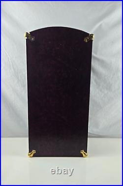 Franklin Mint Vinyl Gibson Girl Wardrobe Trunk For Doll Clothing And Accessories