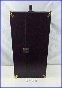 Franklin Mint Vinyl Gibson Girl Wardrobe Trunk For Doll Clothing And Accessories