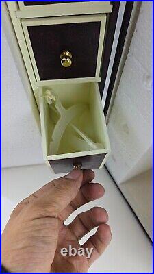 Franklin Mint Vinyl Gibson Girl Wardrobe Trunk For Doll Clothing And Accessories