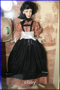Franklin Mint Vinyl Portrait Doll Gone With The Wind Scarlett O'Hara Battlefield