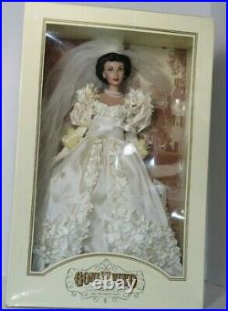 Franklin Mint Vinyl Portrait Doll Gone With The Wind Scarlett O'Hara Bride Doll
