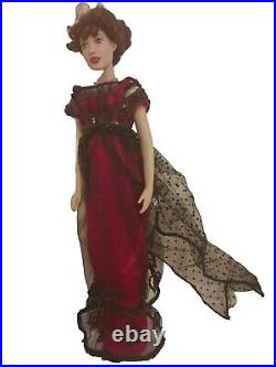 Franklin Mint Vinyl Portrait Doll TITANIC ROSE Doll