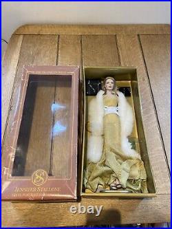 Franklin Supermodel Jennifer Stallone Jennifer Flavin boxed Vinyl doll 16.5