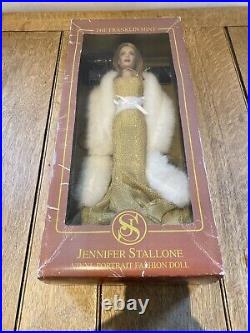 Franklin Supermodel Jennifer Stallone Jennifer Flavin boxed Vinyl doll 16.5