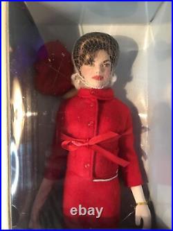 Franklin mint The Jackie Doll with Box & COA Kennedy Red Dress. Jackie O