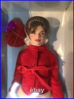 Franklin mint The Jackie Doll with Box & COA Kennedy Red Dress. Jackie O