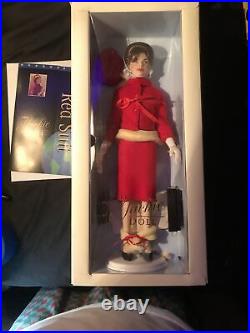 Franklin mint The Jackie Doll with Box & COA Kennedy Red Dress. Jackie O