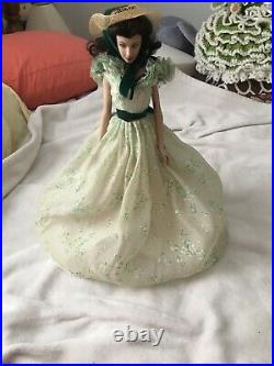 Franklin mint vinyl Scarlett O'Hara doll