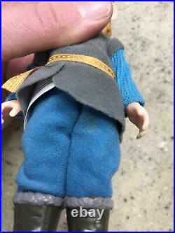 Frozen Petite Princess Dolls Elsa, Anna, Kristoff, Sven HTF 6 Lot Disney Nice