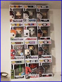 Funko Pop Lot of (32 Pops Dolls) Vaulted, Rare and Exclusives