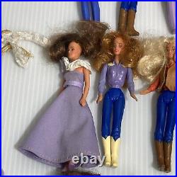 GLAMOUR GALS Fashion Doll Showplace 22 Dolls 10 Kenner Barbie 12 Sergio Valente