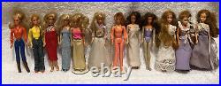 GLAMOUR GALS Kenner Dazzle Mini Dolls 4.5 Lot of 12 Vintage 80's