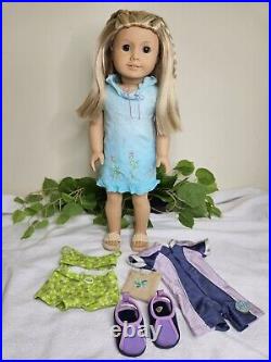 GOTY Kailey Pleasant Company American Girl of the Year Doll Meet Swimsuit Lot