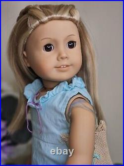 GOTY Kailey Pleasant Company American Girl of the Year Doll Meet Swimsuit Lot