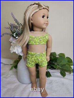 GOTY Kailey Pleasant Company American Girl of the Year Doll Meet Swimsuit Lot