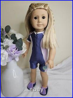 GOTY Kailey Pleasant Company American Girl of the Year Doll Meet Swimsuit Lot
