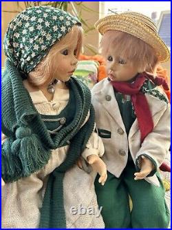 GÖTZ Doll Twins SVEN & SVENJA by JOKE GROBBEN Ltd Ed 750 New With Tags COA