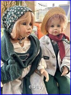 GÖTZ Doll Twins SVEN & SVENJA by JOKE GROBBEN Ltd Ed 750 New With Tags COA