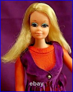 GROOVY Vintage Barbie 3 MOD TNT LIVE ACTION Barbie Ken P. J. LOT OF HIPPIE NM BIN