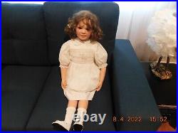 Gadco 35 Inch Jackie Kennedy Hard Vinyl Doll Plus Pink Coat/Pink Hat Displayed