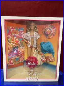 Gold Label Designer Trina Turk Malibu Barbie Doll Bathing Suit NRFB X8259