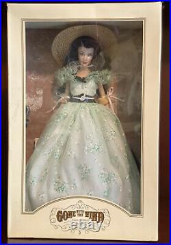 Gone With The Wind Scarlett O'Hara 16Vinyl Doll BBQ Franklin Mint