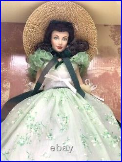 Gone With The Wind Scarlett O'Hara 16Vinyl Doll BBQ at 12 OAKS Franklin Mint