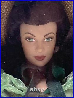 Gone With The Wind Scarlett O'Hara 16Vinyl Doll BBQ at 12 OAKS Franklin Mint
