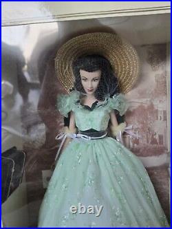Gone With The Wind Scarlett O'Hara BBQ At 12 Oaks Vinyl Doll Franklin Mint
