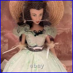 Gone With The Wind Scarlett O'Hara BBQ At 12 Oaks Vinyl Doll Franklin Mint
