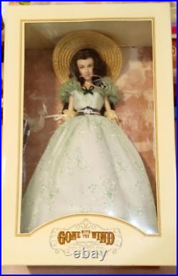Gone With the Wind Scarlett O'Hara 16 Vinyl Portrait Doll Franklin Mint withBox