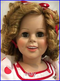 Gorgeous Danbury Mint Shirley Temple 36 Playpal Companion Doll Excellent