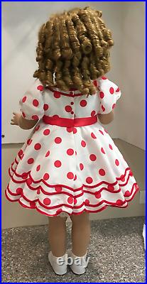 Gorgeous Danbury Mint Shirley Temple 36 Playpal Companion Doll Excellent