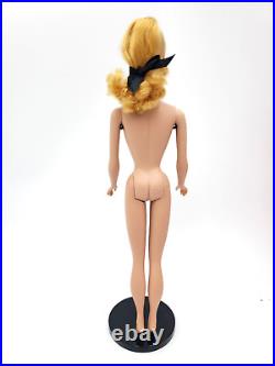 Gorgeous Vintage Blonde Ponytail Barbie #4 with Stand-Clothes-Case-Accessories