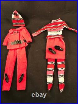 Groovy Get-ups #1270 Barbie/francie Doll1965 Complete & Near Mintvvhtg