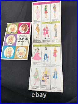 Groovy Get-ups #1270 Barbie/francie Doll1965 Complete & Near Mintvvhtg