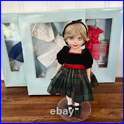 HTF Franklin Mint Little Lady Diana Vinyl Portrait Doll w additional outfits