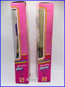 HTF Vintage ROLLER SKATING BARBIE & KEN DOLLS? Mattel 1980 Superstar Barbie Era