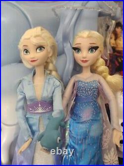 HUGE Disney Frozen Elsa Anna Olaf Kristoff 10 Dolls Collection And More Nokk