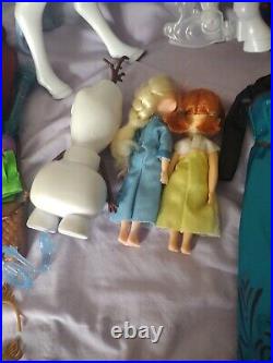 HUGE Disney Frozen Elsa Anna Olaf Kristoff 10 Dolls Collection And More Nokk