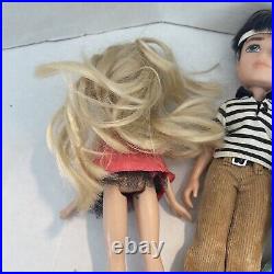 HUGE Lot Vtg. 14 2001 Girl & 2002 Boy Bratz Dolls, Shoes, Clothes & Accessories