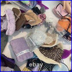 HUGE Lot Vtg. 14 2001 Girl & 2002 Boy Bratz Dolls, Shoes, Clothes & Accessories