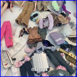 HUGE Lot Vtg. 14 2001 Girl & 2002 Boy Bratz Dolls, Shoes, Clothes & Accessories