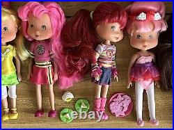 HUGE Strawberry Shortcake Playmates Doll Collection Lot 30 Scented Dolls RARE